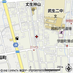 福井県越前市妙法寺町20周辺の地図