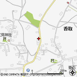 千葉県香取市香取1516周辺の地図