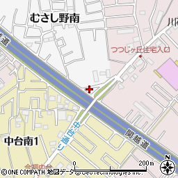 埼玉県川越市むさし野南32-2周辺の地図