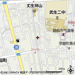 福井県越前市妙法寺町19周辺の地図