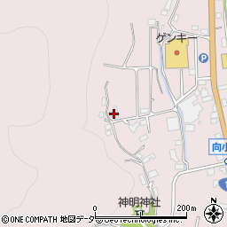 岐阜県郡上市白鳥町向小駄良845周辺の地図