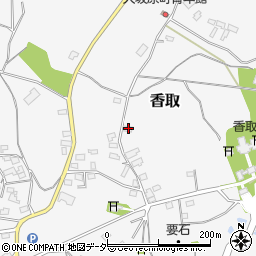 千葉県香取市香取1604周辺の地図
