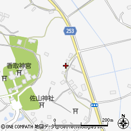 千葉県香取市香取267周辺の地図