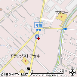 播磨屋典礼株式会社　埼玉支社葬祭業周辺の地図