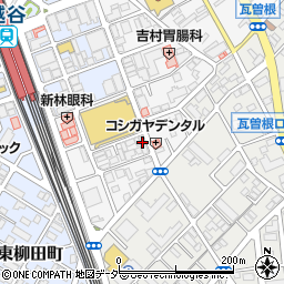 銀のランチ周辺の地図