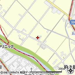 埼玉県さいたま市岩槻区釣上新田434周辺の地図