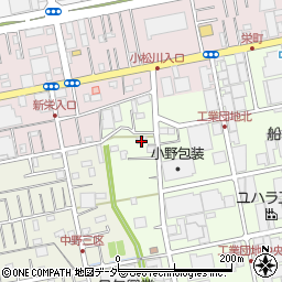 埼玉県吉川市小松川697周辺の地図