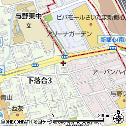 埼玉県さいたま市中央区下落合3丁目12-18周辺の地図