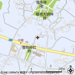 茨城県取手市小文間4219周辺の地図