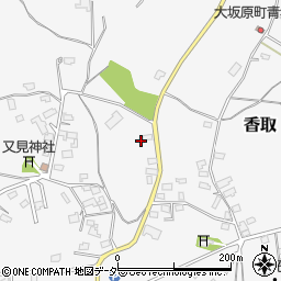 千葉県香取市香取1517周辺の地図