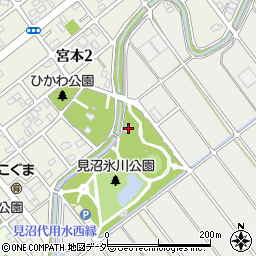 埼玉県さいたま市緑区見沼5381-2周辺の地図