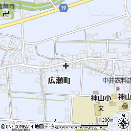 福井県越前市広瀬町91-7周辺の地図