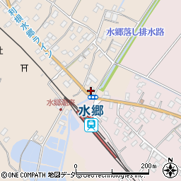 キグナス水郷駅前ＳＳ周辺の地図