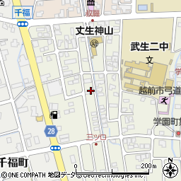 福井県越前市三ツ口町55周辺の地図