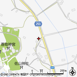 千葉県香取市香取264周辺の地図