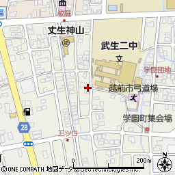福井県越前市妙法寺町4周辺の地図