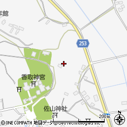 千葉県香取市香取257周辺の地図