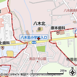 ガスト流山駒木台店周辺の地図