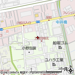 埼玉県吉川市小松川627周辺の地図