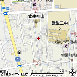 福井県越前市妙法寺町10周辺の地図