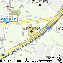 くすりの福太郎　柏の葉店周辺の地図