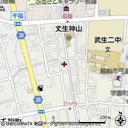 福井県越前市三ツ口町53周辺の地図