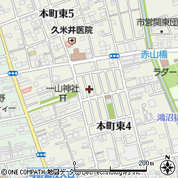埼玉県さいたま市中央区本町東4丁目24-3周辺の地図