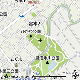 氷川女体神社周辺の地図