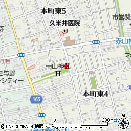 埼玉県さいたま市中央区本町東4丁目26-1周辺の地図