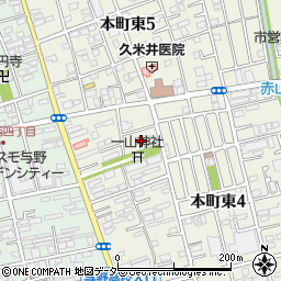 埼玉県さいたま市中央区本町東4丁目26周辺の地図