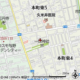 埼玉県さいたま市中央区本町東4丁目26-8周辺の地図