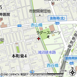 清風マンション周辺の地図