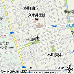 埼玉県さいたま市中央区本町東4丁目26-12周辺の地図