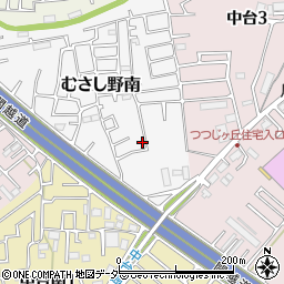 埼玉県川越市むさし野南31-42周辺の地図