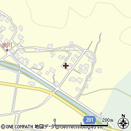 〒915-0031 福井県越前市余川町の地図