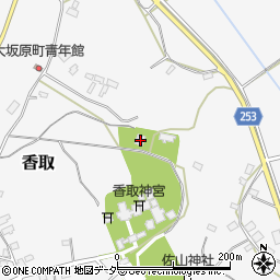 千葉県香取市香取1573周辺の地図