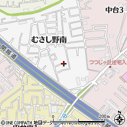 埼玉県川越市むさし野南31-41周辺の地図