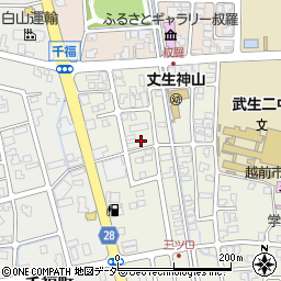 福井県越前市三ツ口町周辺の地図