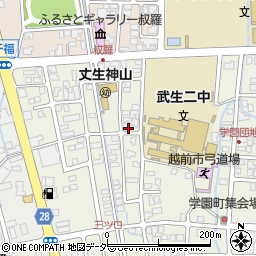 福井県越前市三ツ口町28周辺の地図
