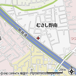 埼玉県川越市むさし野南25-5周辺の地図