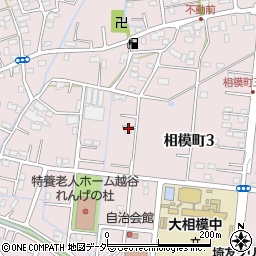 埼玉県越谷市相模町周辺の地図