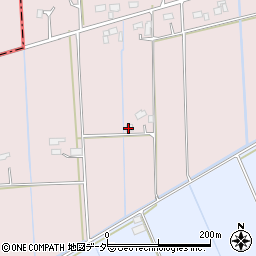 茨城県稲敷郡河内町下加納2424周辺の地図