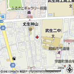 福井県越前市三ツ口町30周辺の地図