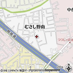 埼玉県川越市むさし野南28-1周辺の地図