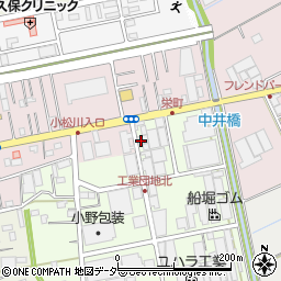 有限会社三郷空調設備　吉川工場周辺の地図