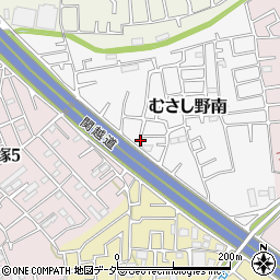 埼玉県川越市むさし野南24-8周辺の地図