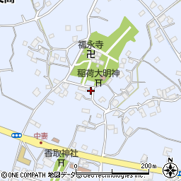 茨城県取手市小文間4210周辺の地図