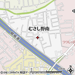 埼玉県川越市むさし野南27-6周辺の地図