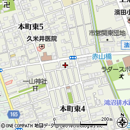 埼玉県さいたま市中央区本町東4丁目30-3周辺の地図