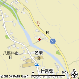 埼玉県飯能市上名栗3周辺の地図